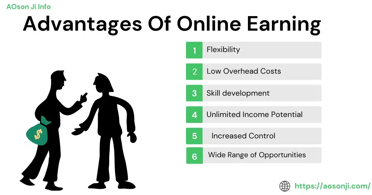 Advantages Of Online Earning